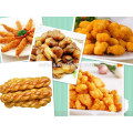 Factory directly supply low price snack food frying machine deep fryer